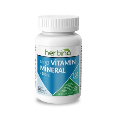 Multivitamin ve Mineral (200 Tablet)